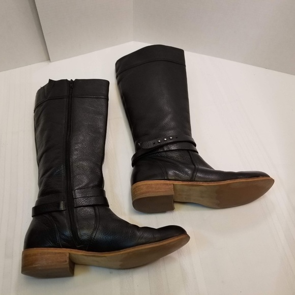 EUC Lands Ends Leather Riding Boots Size 9B - Picture 7 of 8